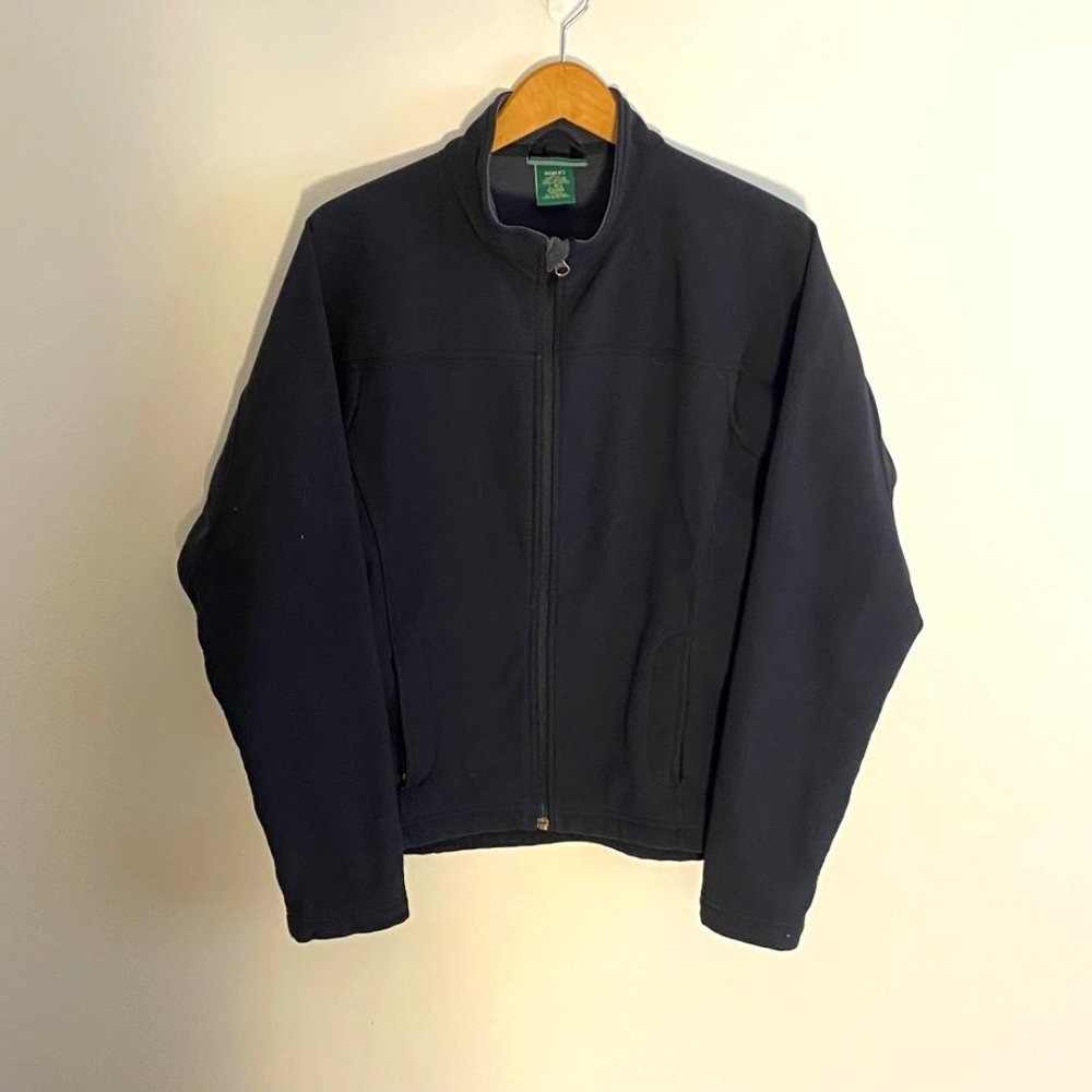 LL Bean Water Resistant Full Zip Jacket Women's L